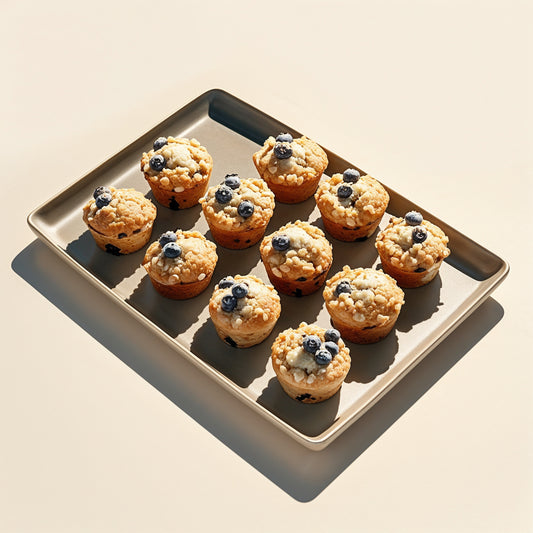Meetingplatte Blueberry Muffins