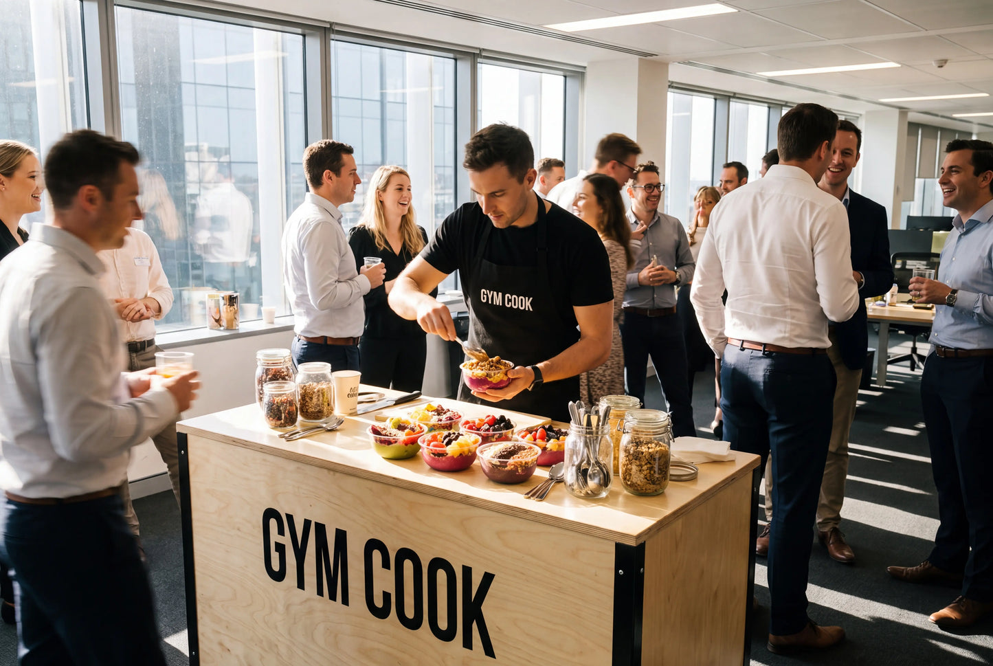 GYM COOK Smoothie Bowl Bar Event