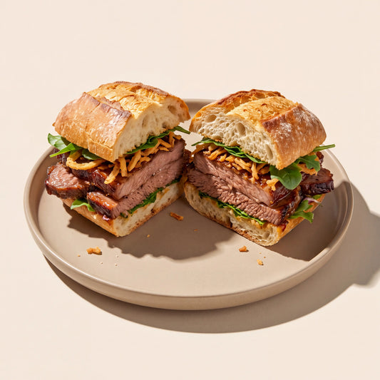GYM COOK Beef Brisket Sandwich