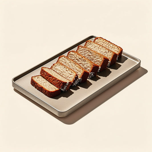 Meetingplatte Bananabread