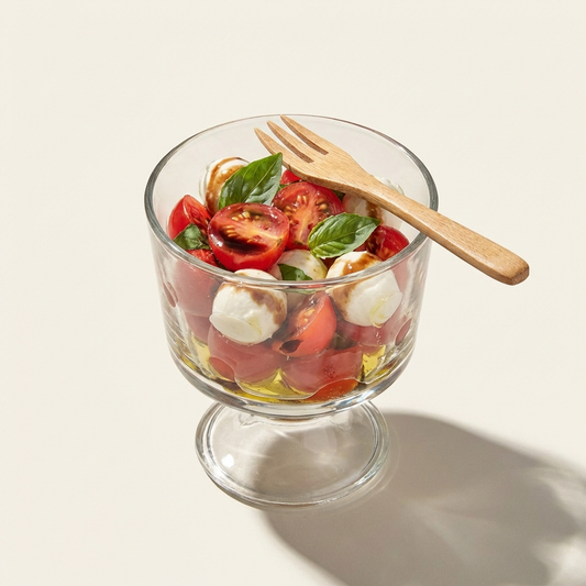 Caprese im Glas