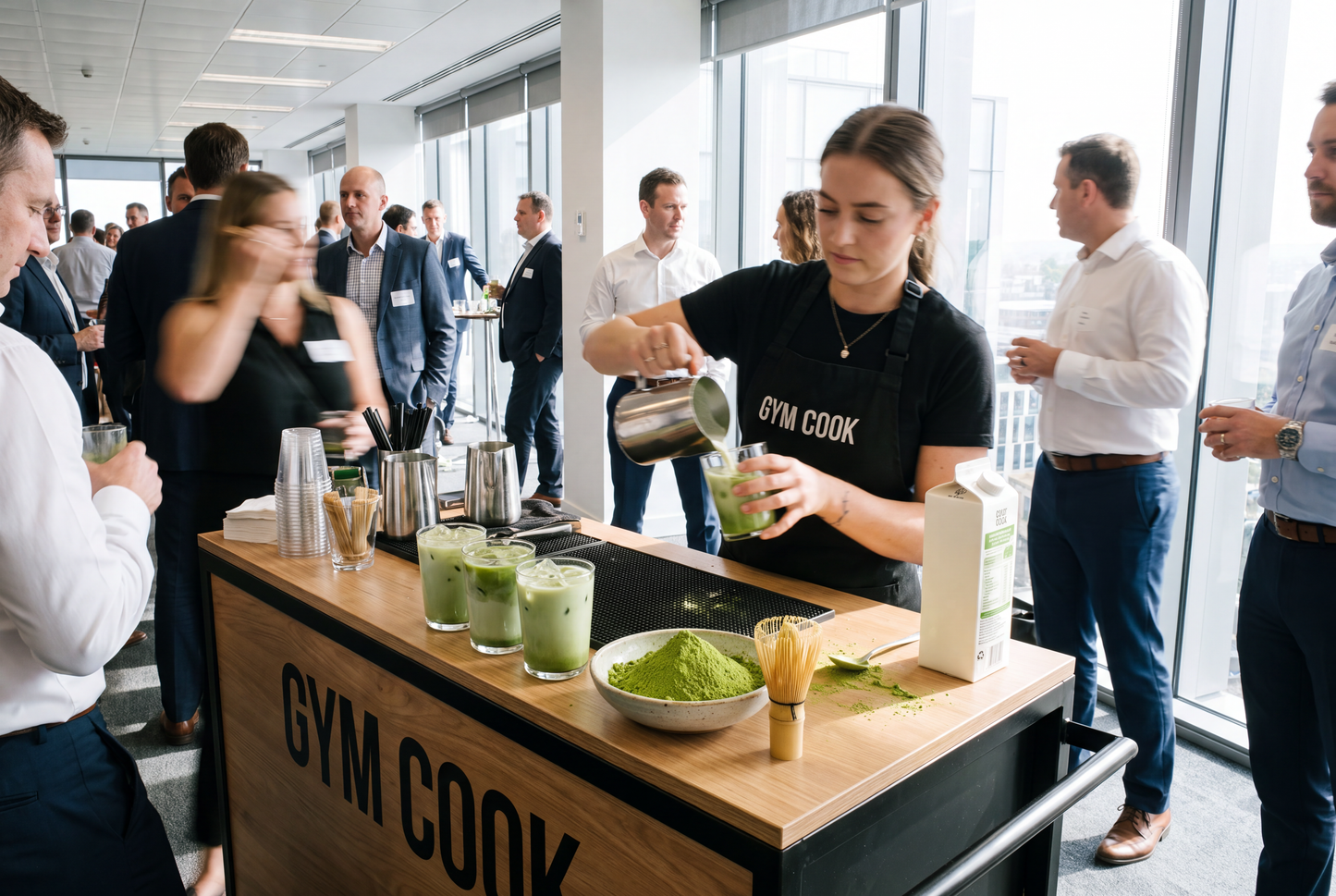 GYM COOK Matcha Bar Event