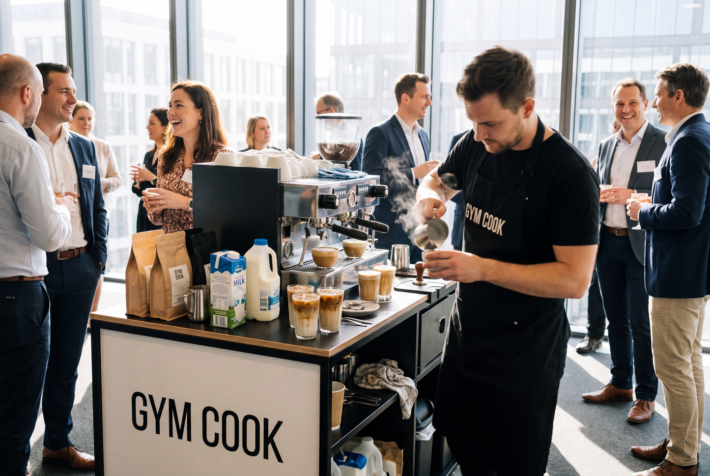 GYM COOK Coffee Bar Event