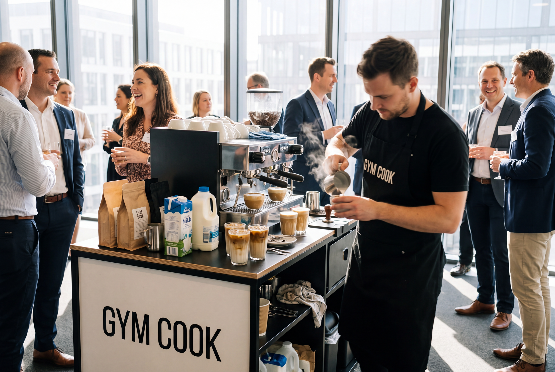 GYM COOK Coffee Bar Event