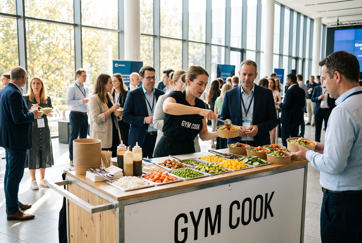 GYM COOK Poke Bowl Bar Event