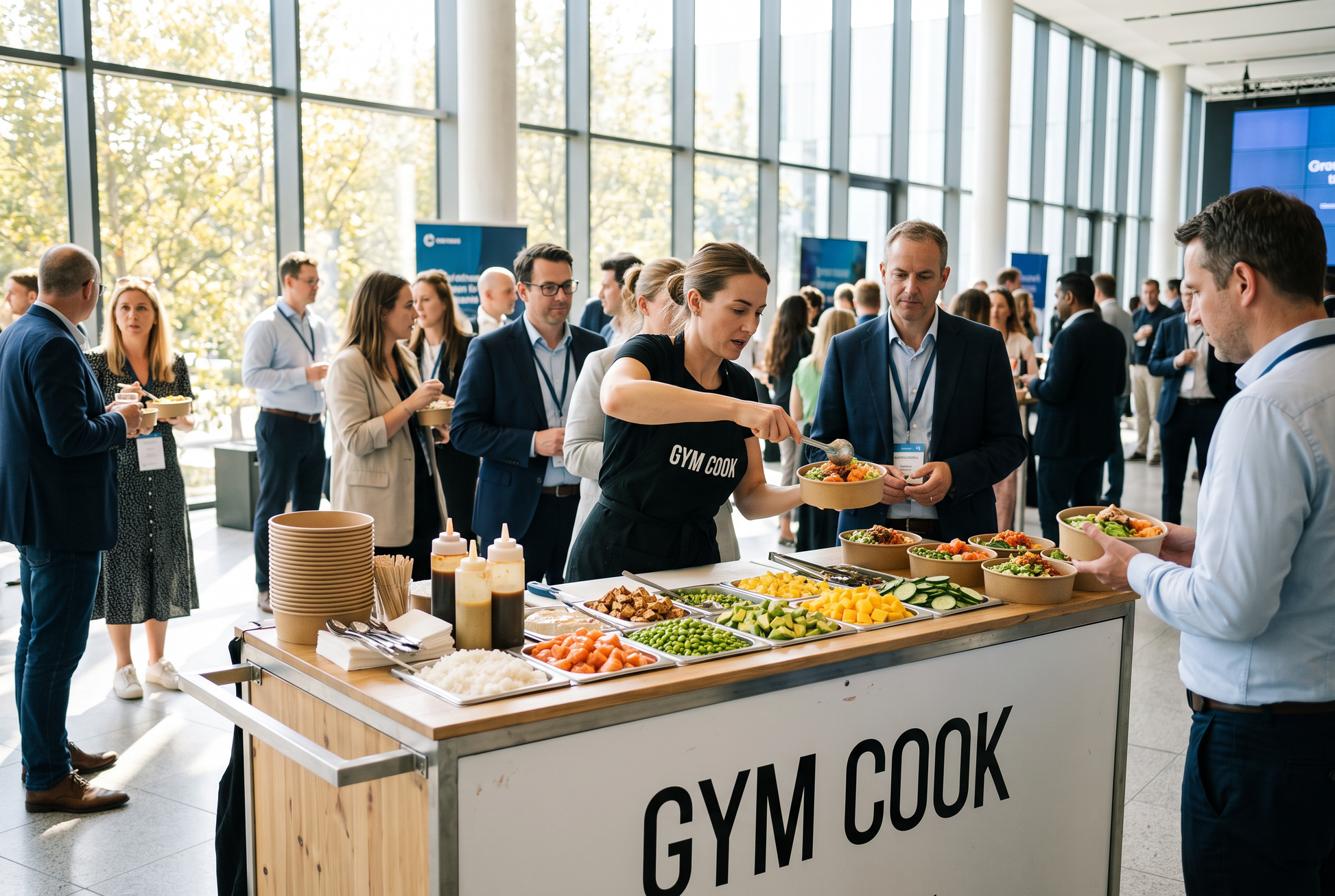 GYM COOK Poke Bowl Bar Event